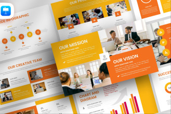Yellow Modern Business Keynote Template